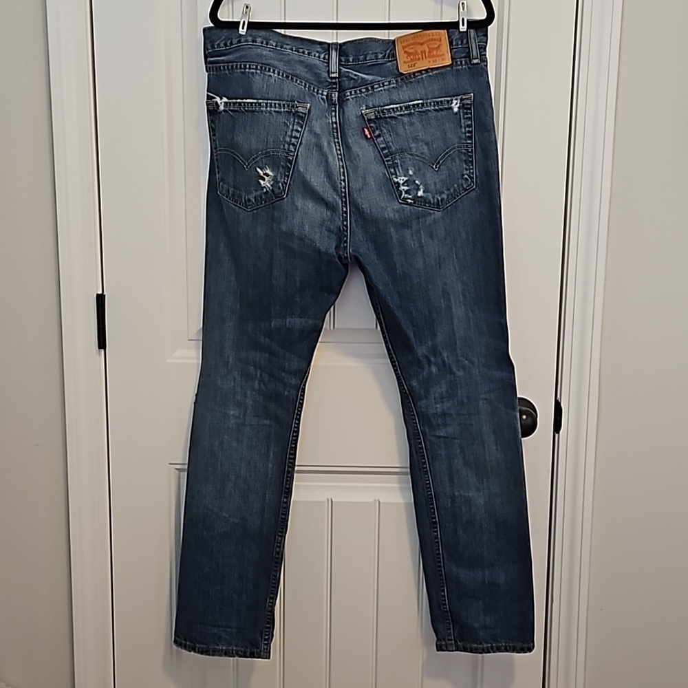 Men's Levi's 522 Distressed Jean's Size 33×30 - Picture 10 of 10